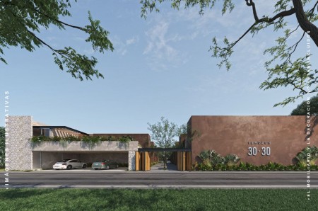 Townhouse de lujo en Venta en Temozon 30 30 de 2 plantas con 2 recamaras